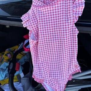 Ruffle butt one piece swimsuit